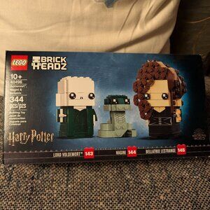 LEGO Voldermort Nagini Bellatrix Brickheadz 40496 - New Factory Sealed
